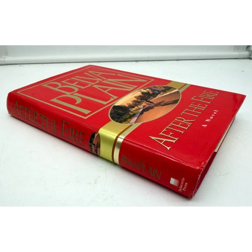 After the Fire by Belva Plain | 2000 First Edition Hardcover | Family Saga GREAT